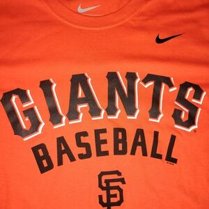 Nike Kids Orange Giants Baseball Tee